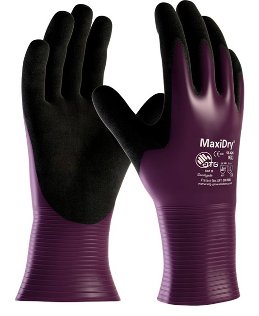 guanti da lavoro con polso americano ATG MaxiDry guanti da lavoro con polso americano ATG MaxiDry