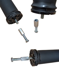 Paletto flessibile in poliuretano con luce led solare  A-BLEN Led Solar