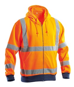 Felpa con cappuccio alta visibilità P&P Loyal AVC17300