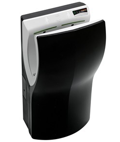 Asciugamani elettrico a inserimento verticale delle mani Mediclinics Dualflow Plus