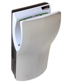 Asciugamani elettrico a inserimento verticale delle mani Mediclinics Dualflow Plus