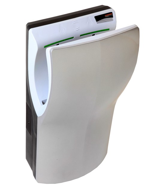Asciugamani elettrico verticale con ionizzatore Mediclinics Dualflow Plus I Asciugamani elettrico verticale con ionizzatore Mediclinics Dualflow Plus I
