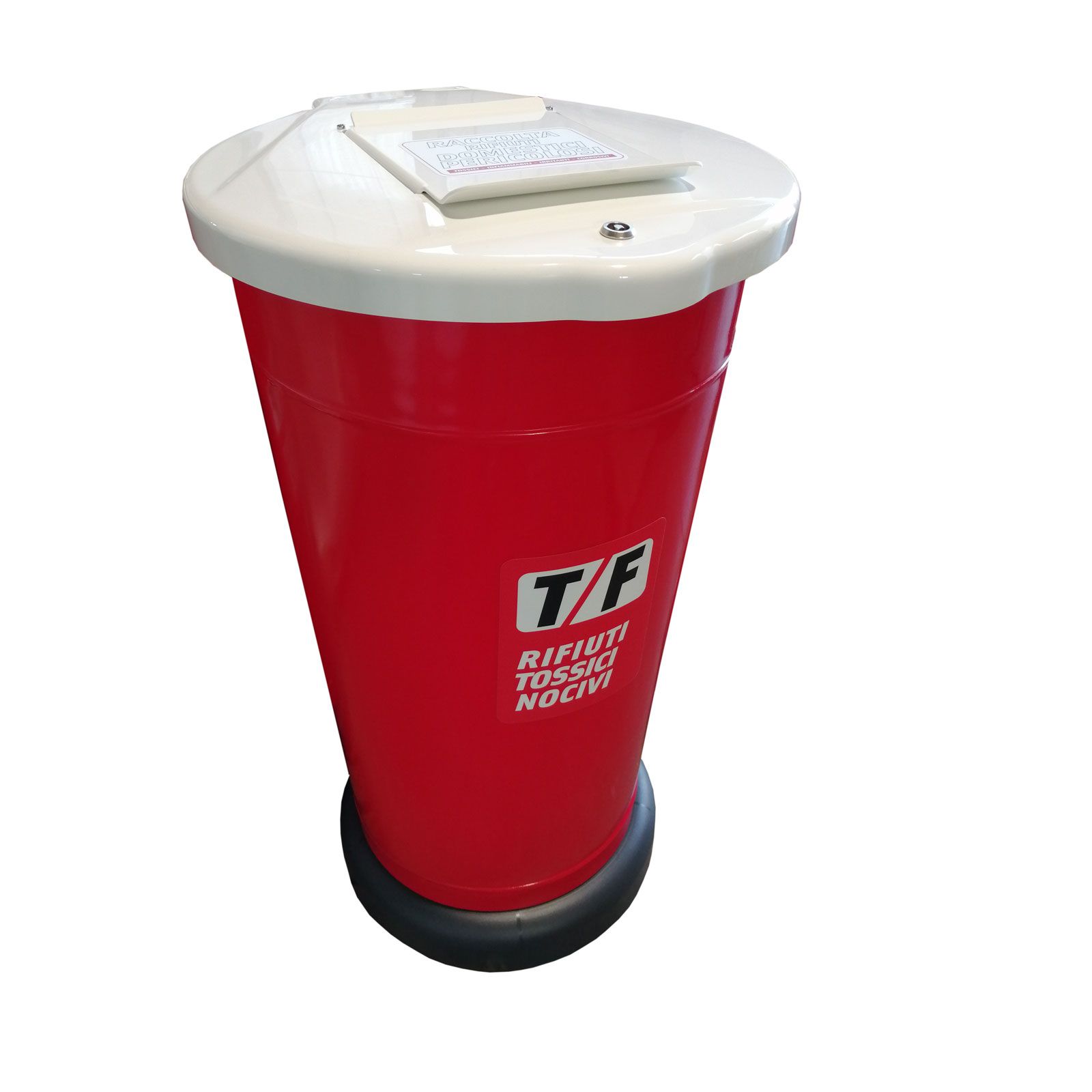 Contenitore urbano raccolta rifiuti tossici nocivi