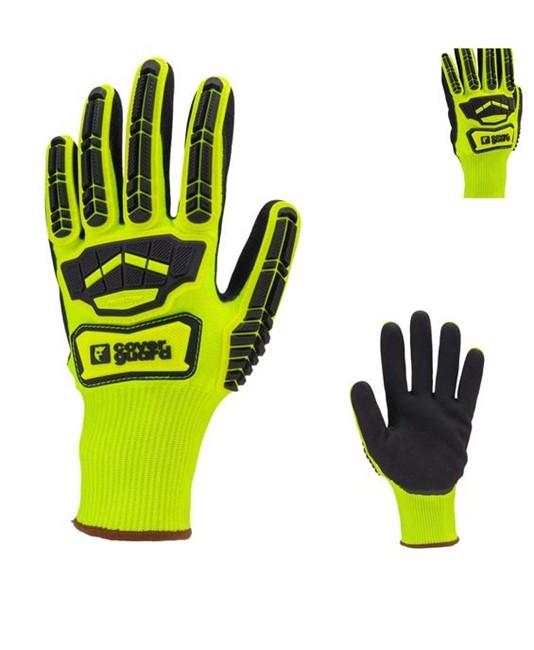 guanti antitaglio alta visibilità Coverguard Eurocut Impact 100 guanti antitaglio alta visibilità Coverguard Eurocut Impact 100