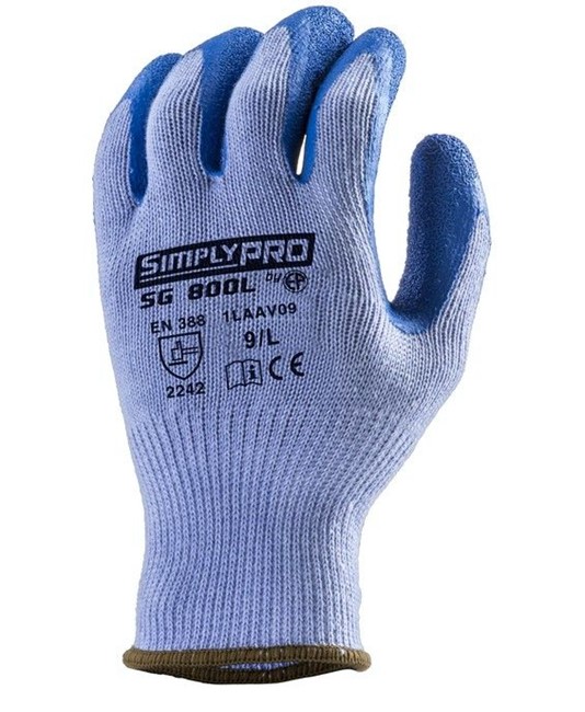 guanti da lavoro in poliestere Coverguard Eurostrong SG800L guanti da lavoro in poliestere Coverguard Eurostrong SG800L