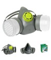 Semimaschera riutilizzabile bifiltro Coverguard Eurmask Duo Semimaschera riutilizzabile bifiltro Coverguard Eurmask Duo