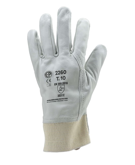 guanti da lavoro pelle fiore bovino Coverguard Eurostrong 2260 guanti da lavoro pelle fiore bovino Coverguard Eurostrong 2260