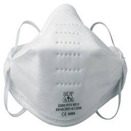 box da 20 mascherine FFP2 pieghevoli per polveri fini Coverguard MO23200