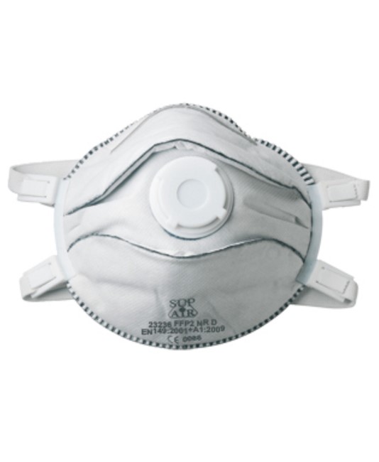 box da 5 mascherine FFP2 con valvola Coverguard Sup Air 23236 box da 5 mascherine FFP2 con valvola Coverguard Sup Air 23236