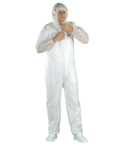 Tuta monouso in polipropilene Coverguard White SPP Coverall