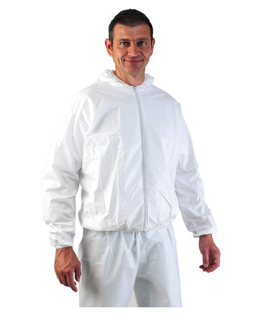 Giubbino monouso in tyvek TYV8 Giubbino monouso in tyvek TYV8