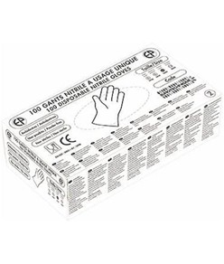 box da 100 guanti monouso in nitrile