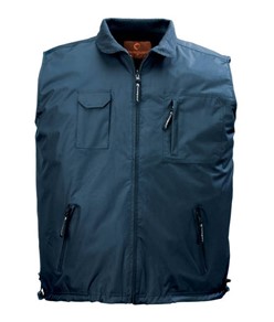 Gilet da lavoro reversibile in poliestere spalmato PVC  in offerta