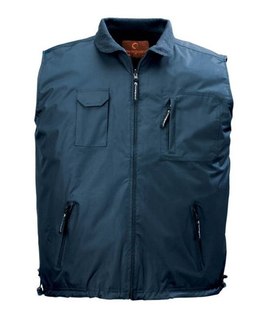 Gilet da lavoro reversibile in poliestere spalmato PVC  in offerta Gilet da lavoro reversibile in poliestere spalmato PVC  in offerta