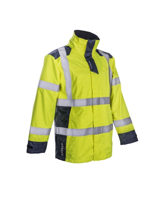 Giacca antipioggia alta visibilità Coverguard Nott Giacca antipioggia alta visibilità Coverguard Nott