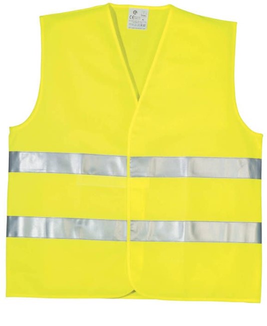 Gilet alta visibilità in maglia di poliestere 120 g/mq  in offerta Gilet alta visibilità in maglia di poliestere 120 g/mq  in offerta