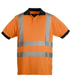 Polo alta visibilità piquet Coverguard Yard