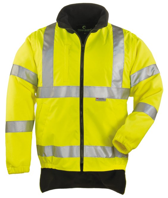 Giubbotto alta visibilità smanicabile Coverguard Hi-way