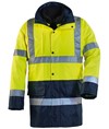 Parka alta visibilità 4 in 1 in poliestere Coverguard offerta