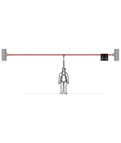 Linea di ancoraggio orizzontale per 1 operatore Coverguard Sarpo