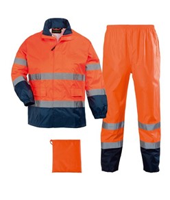 Completo alta visibilità impermeabile Coverguard Hi-Way Completo alta visibilità impermeabile Coverguard Hi-Way