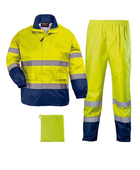 Completo alta visibilità impermeabile Coverguard Hi-Way Completo alta visibilità impermeabile Coverguard Hi-Way