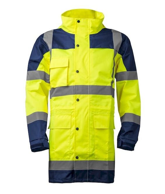 Giacca e pantaloni alta visibilità Coverguard Hydra