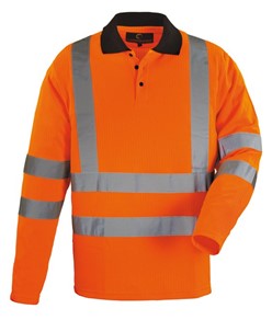 Polo alta visibilità manica lunga Coverguard Yard