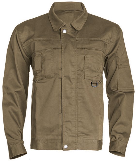 Giacca da lavoro colletto a camicia Coverguard Class Grey