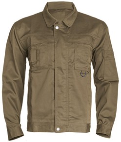 Giacca da lavoro colletto a camicia Coverguard Class Grey