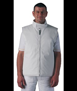 Gilet bianco da lavoro Coverguard Food