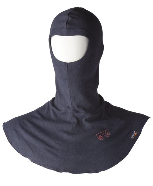 Cappuccio ignifugo antistatico colore blu navy. Peso 220 gr Cappuccio ignifugo antistatico colore blu navy. Peso 220 gr