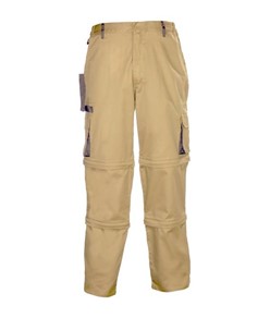 Pantaloni da lavoro 3 in 1 in cotone e poliestere 6 tasche  in offerta