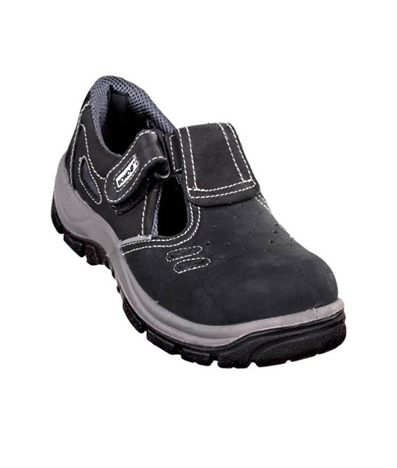 Sandali antinfortunistici con tomaio in pelle  in offerta