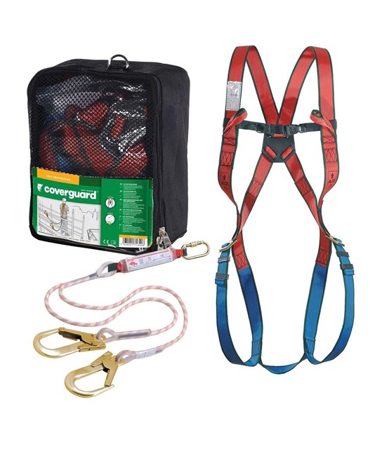 Kit anticaduta per lavori di ponteggio Coverguard MO71640 Kit anticaduta per lavori di ponteggio Coverguard MO71640