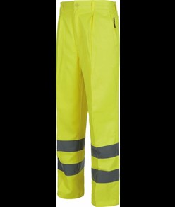 Pantaloni alta visibilità con bande rifrangenti Workteam