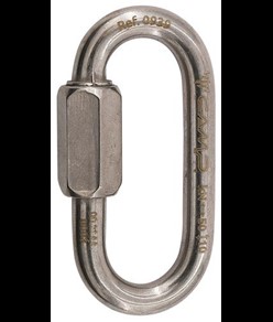 Moschettone Camp Oval Quick Link Stainless