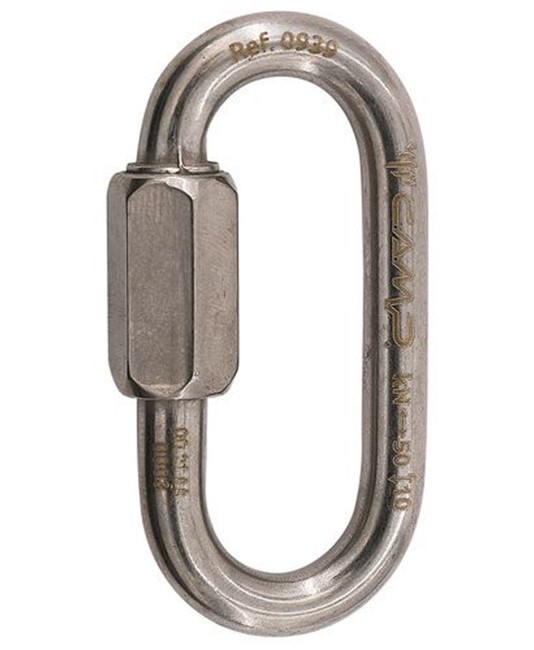 Moschettone Camp Oval Quick Link Stainless