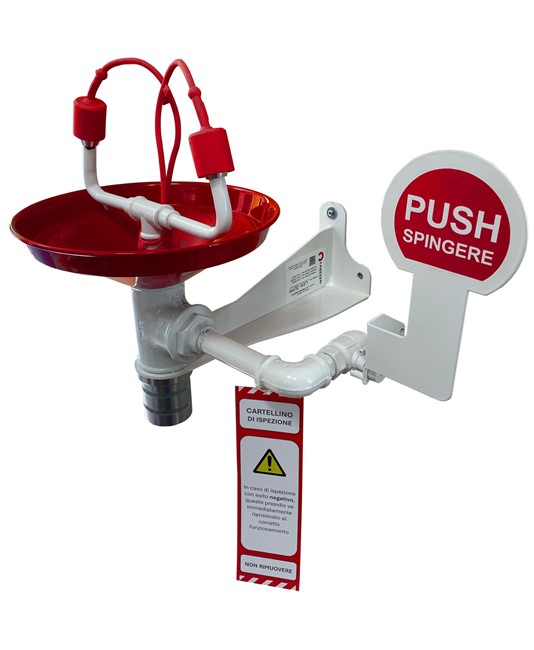 Lavaocchi di emergenza a muro Safemax Lavaocchi di emergenza a muro Safemax