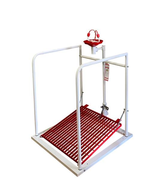 Lavaocchi di emergenza a pedana Safemax Lavaocchi di emergenza a pedana Safemax