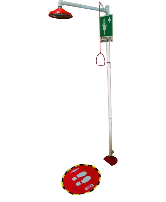 Doccia di emergenza a piedistallo Safemax Doccia di emergenza a piedistallo Safemax