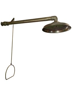 Doccia di emergenza a muro in INOX Safemax