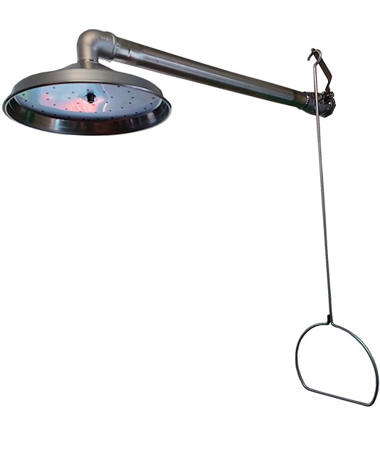 Doccia di emergenza a muro in INOX Safemax Doccia di emergenza a muro in INOX Safemax