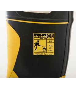 Stivale in gomma dielettrico per antincendio boschivo