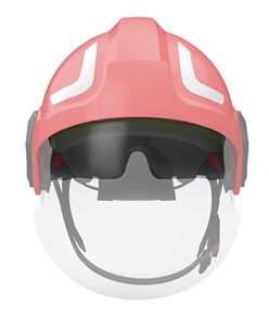 Occhiali a visiera per casco antincendio Safemax FIRE05PRO