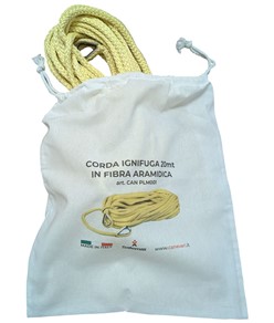 Corda ignifuga in 100% fibra aramidica Safemax Corda ignifuga in 100% fibra aramidica Safemax
