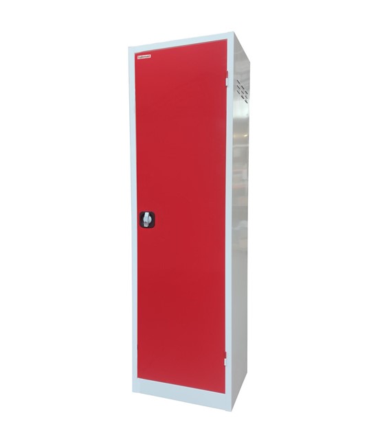 Armadio per contenimento DPI colore rosso/bianco Safemax Armadio per contenimento DPI colore rosso/bianco Safemax