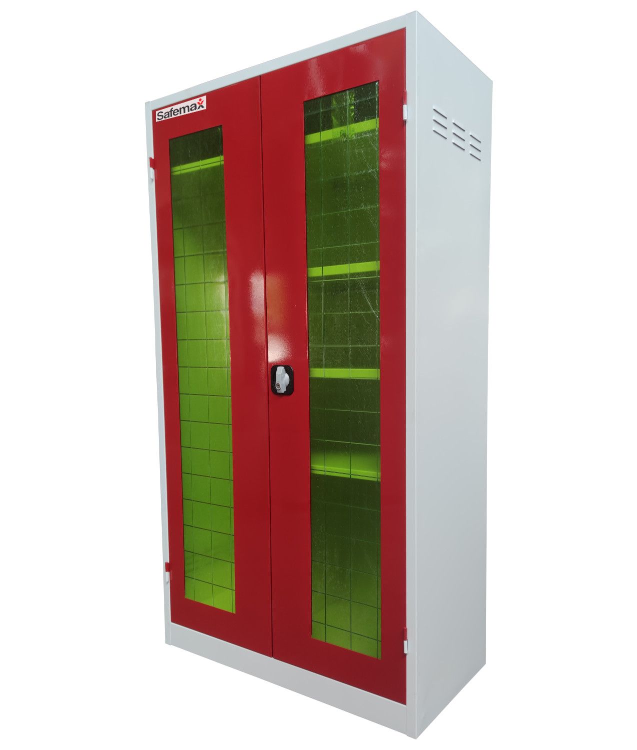 Armadio per DPI con ante in vetro e appendiabiti Safemax