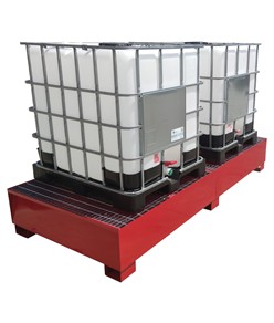 Vasca di raccolta in acciaio per cisterne 1000 litri Safemax