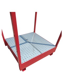 Struttura per Big Bag con vasca di contenimento Safemax